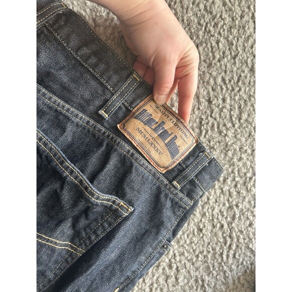 Tommy Hilfiger Straight Fit jeans Denim Sz 38x32 Blue Jean - Picture 9 of 9